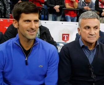  Vladimir Djokovic's son and grandson.